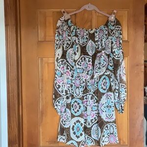 Bohemian Off-Shoulder Dress